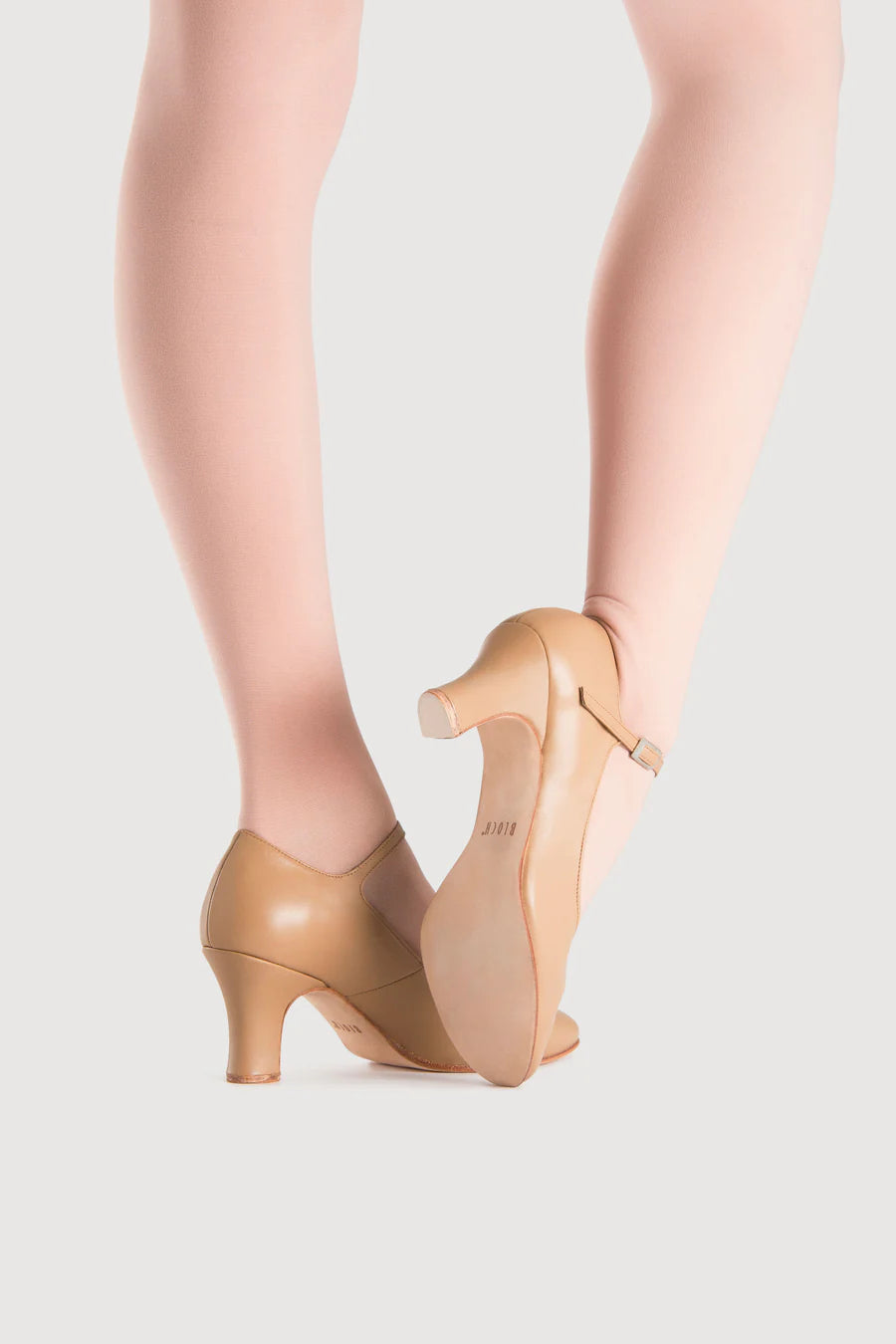 S0386 Chord Ankle Strap Womens 3" Heel (76mm) - Tan