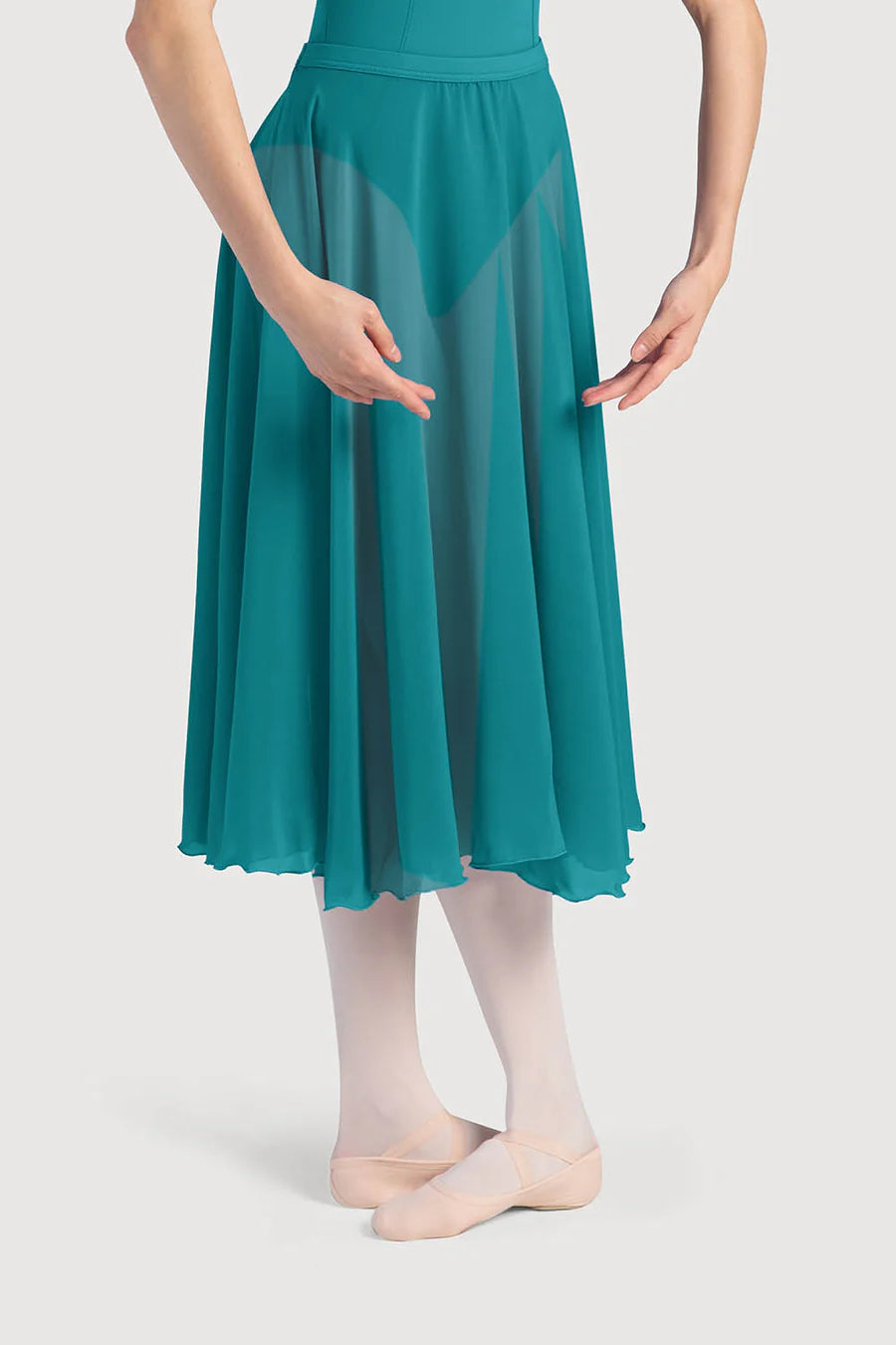 A0321L Cambria Full Circle Chiffon Womens Skirt