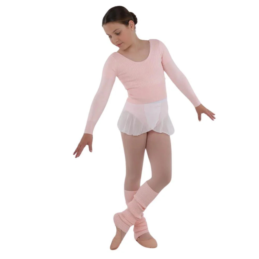 Knitted Dance Sweater - Pink Child