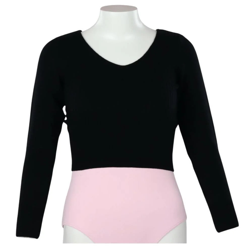 Knitted Dance Sweater - Black Child