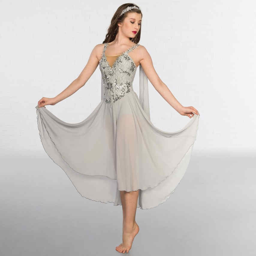 grey lyrical dress 1st Position Lunar Sequin – Dancewear Essentials NZ the taupe hue serves Rosemary Clooney Black Mermaid Colour:Rose NA-08.17.26AM