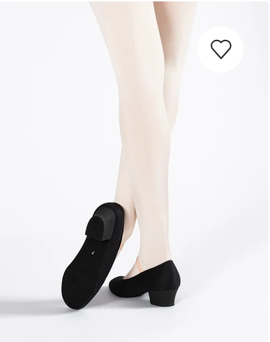Canvas Character Shoe - Cuban Heel