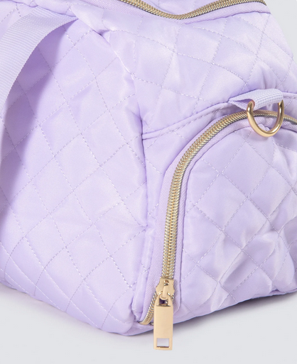 Nova Quilted Dance Bag - Small Lilac