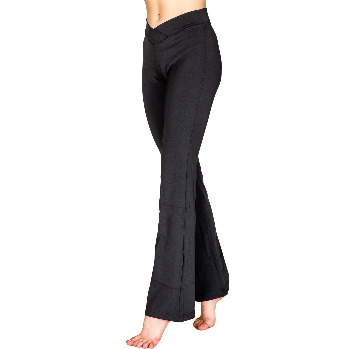 V-Waist Bootleg - Nylon Lycra - Childs