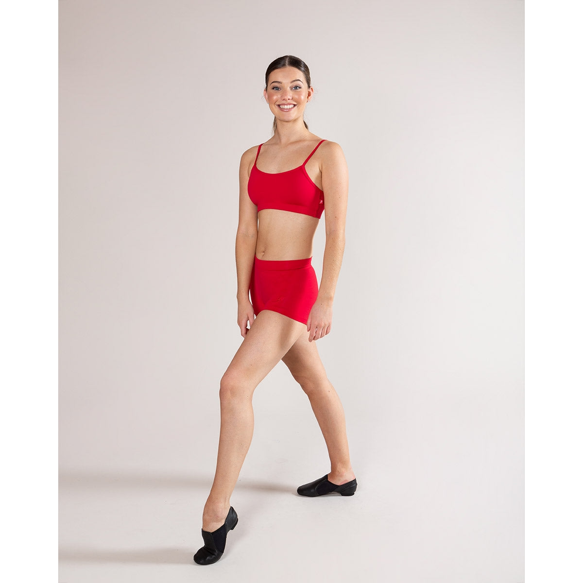 London Crop Top - Child Red