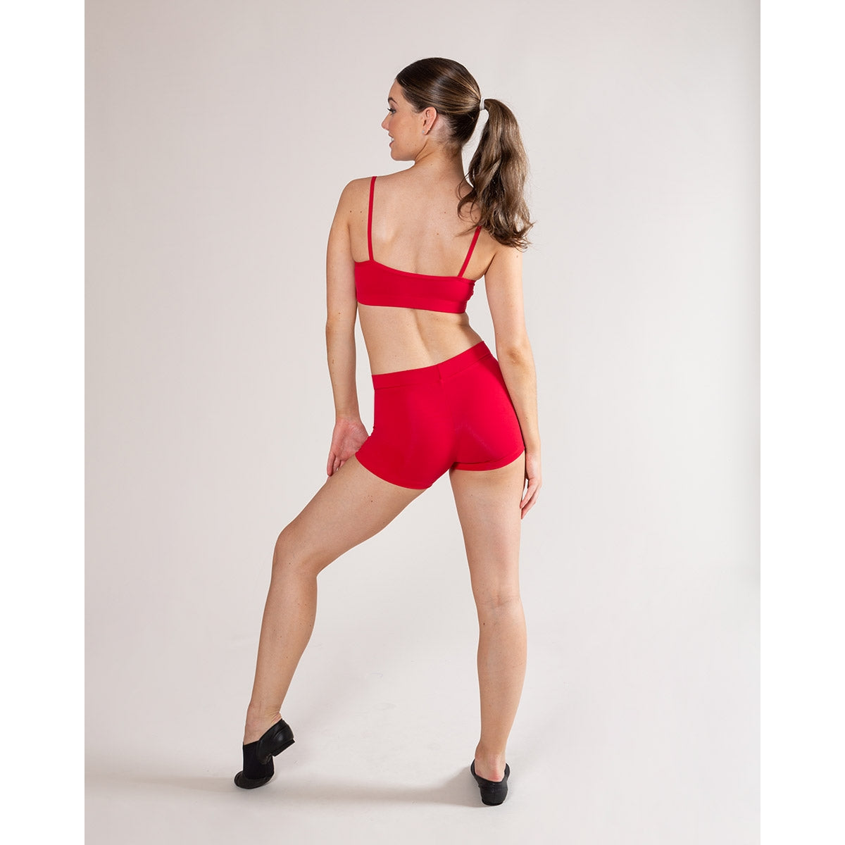 London Crop Top - Child Red