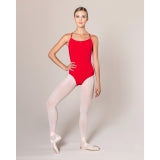 Karli Camisole Leotard - Adult Red