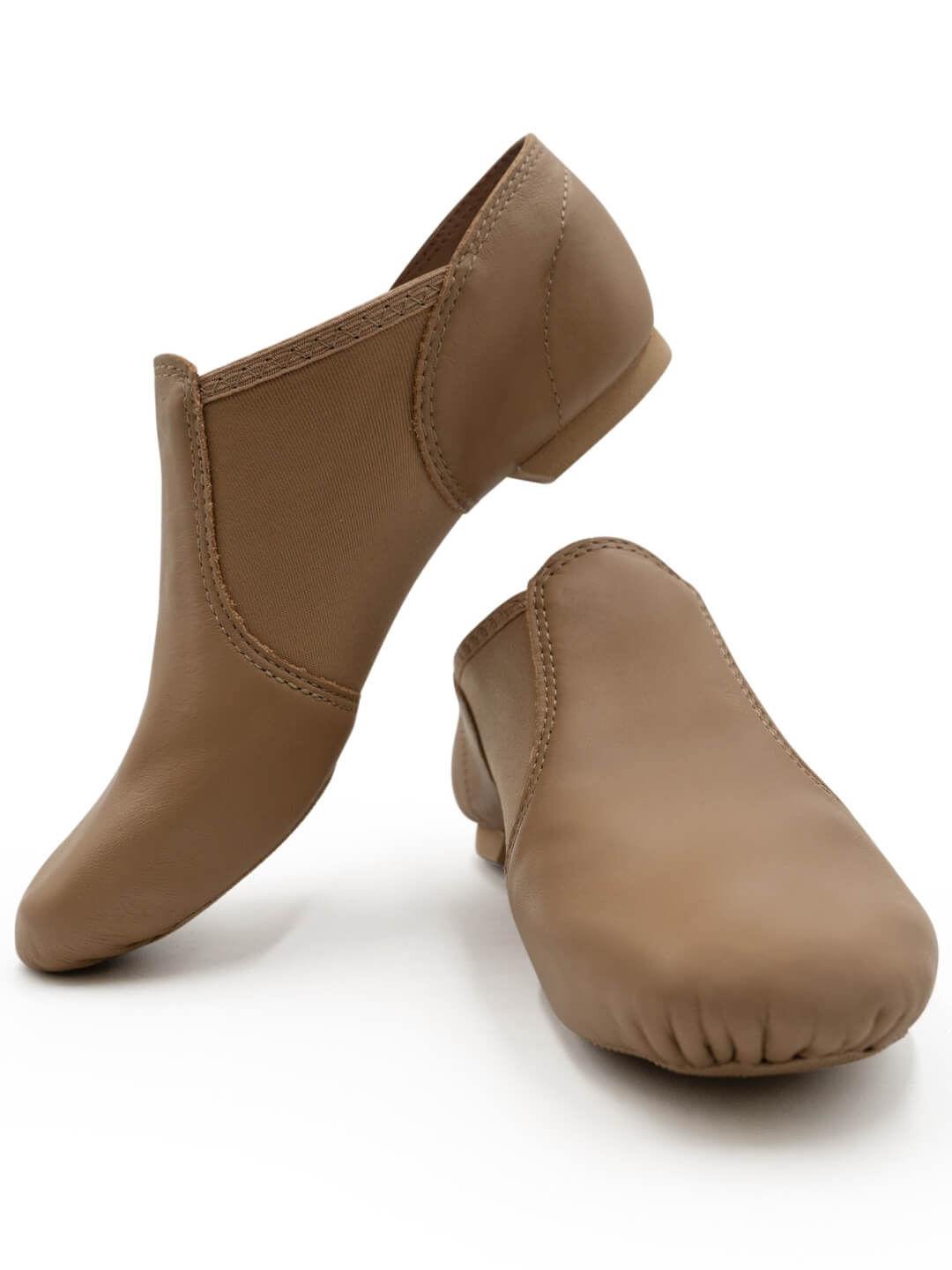 E Series Jazz Slip On - Caramel Adult