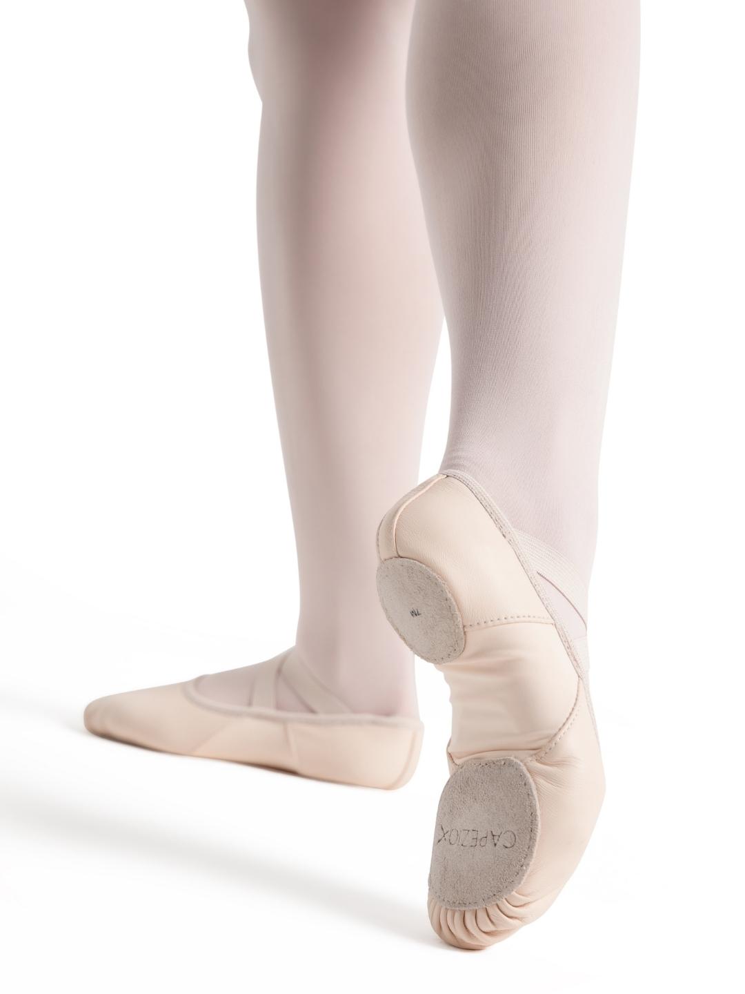 Hanami Leather Ballet Shoe with Flex Arch - Light Pink