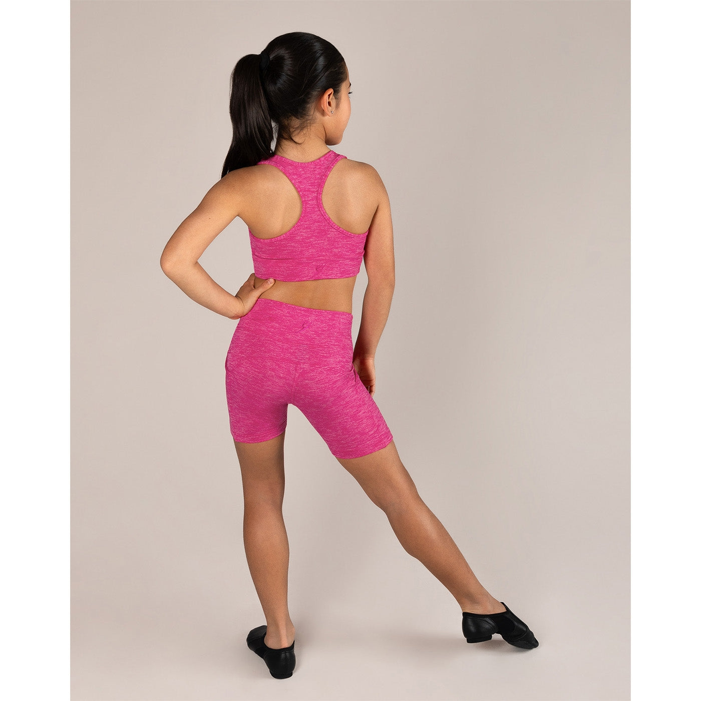 Eve Crop Top - Punk Pink
