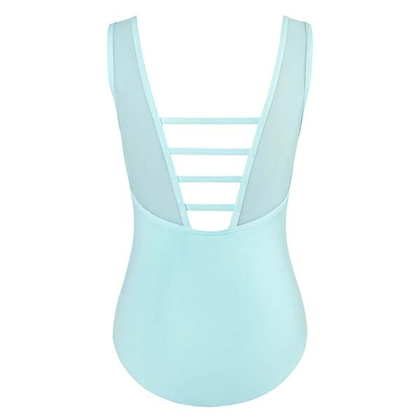 Lisa Mesh Leotard - Child Mint