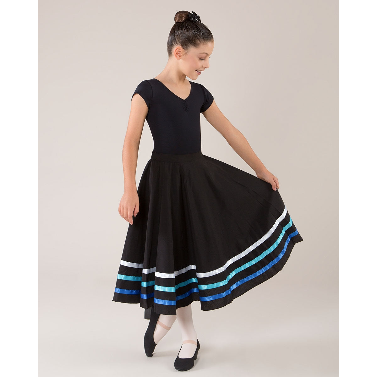 Matilda Ribbon Skirt - Blue