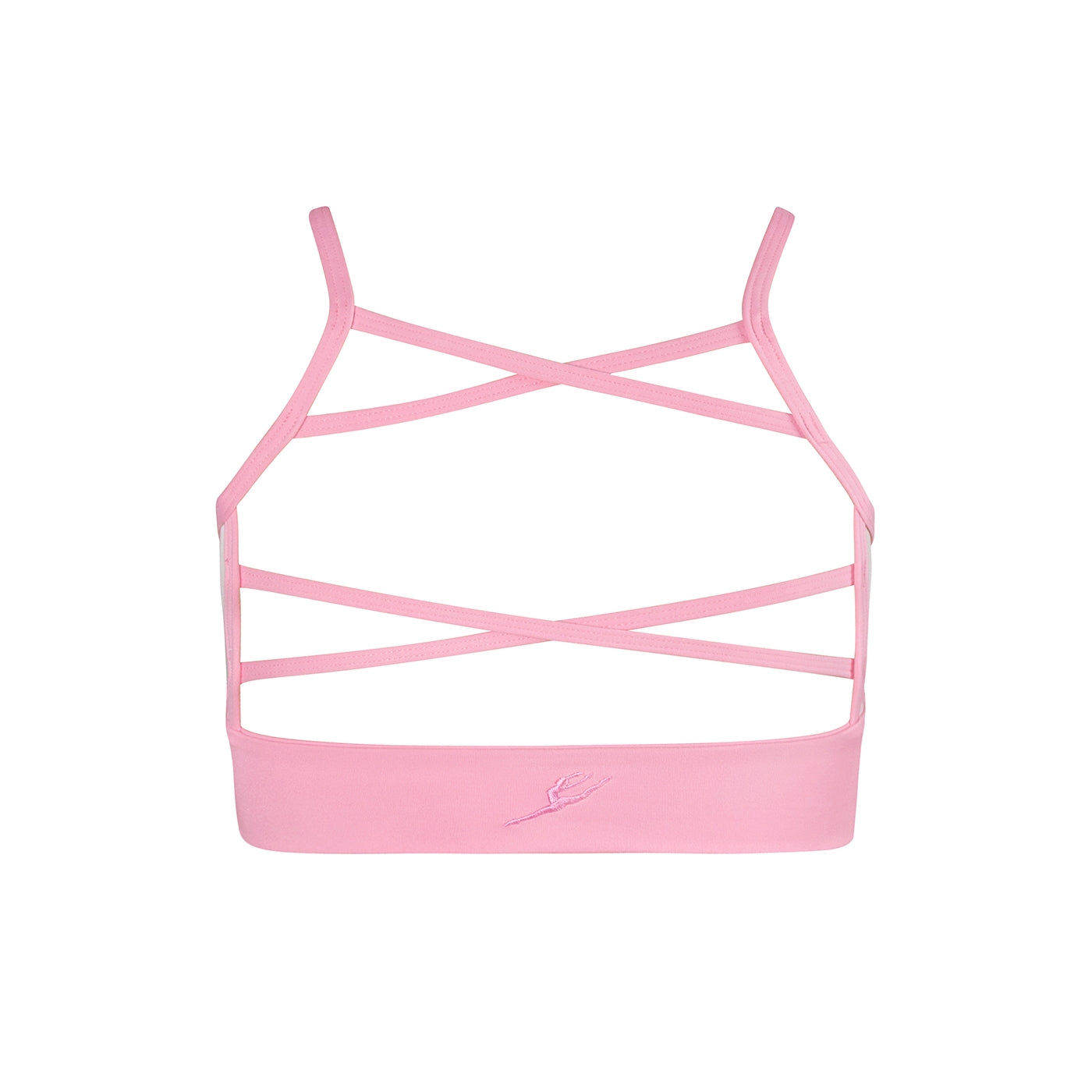 Elle Crop Top - Petal Pink