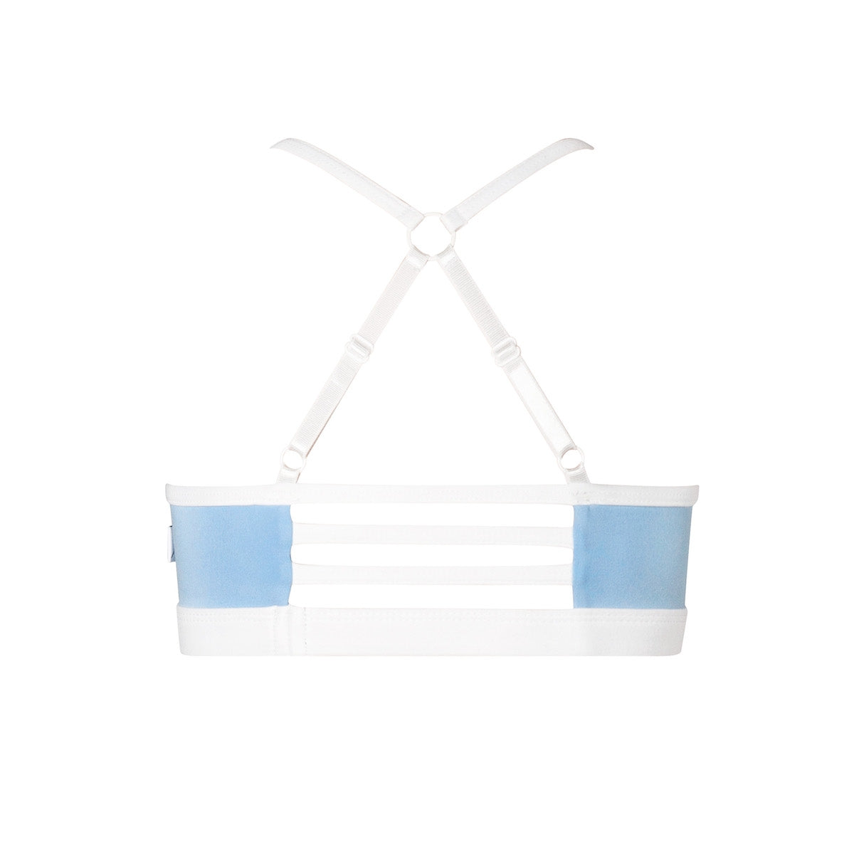 Sophia Crop Top - Misty Blue