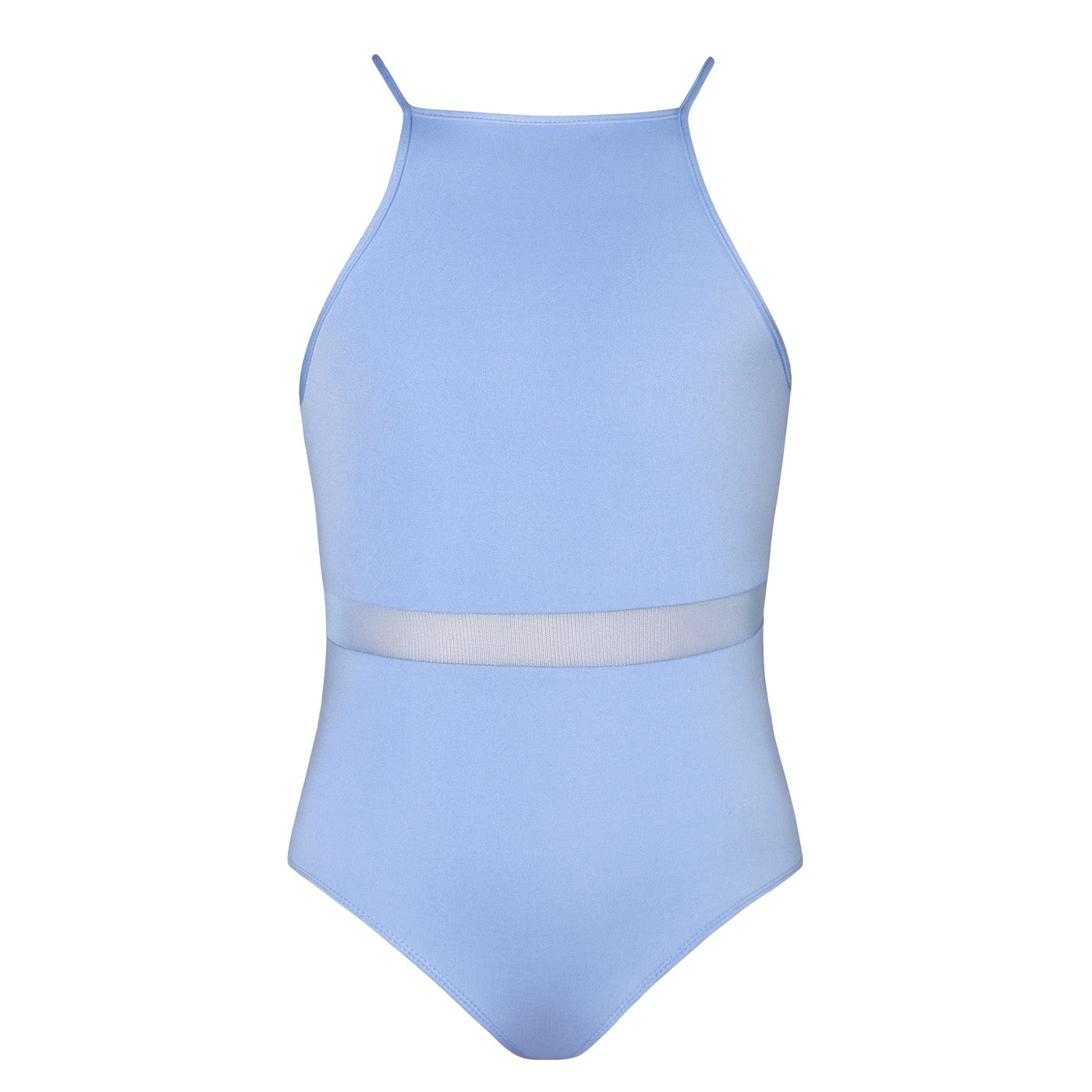 Isabelle Camisole Leotard - Childs Blue Illusion