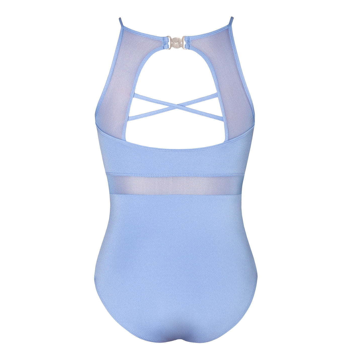 Isabelle Camisole Leotard - Childs Blue Illusion
