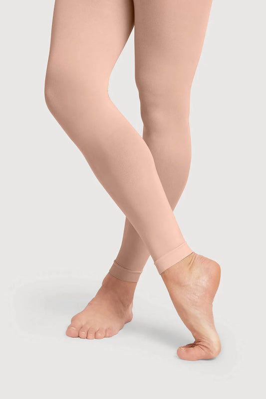 T0985G Contoursoft Girls Footless Tights - Salmon Pink