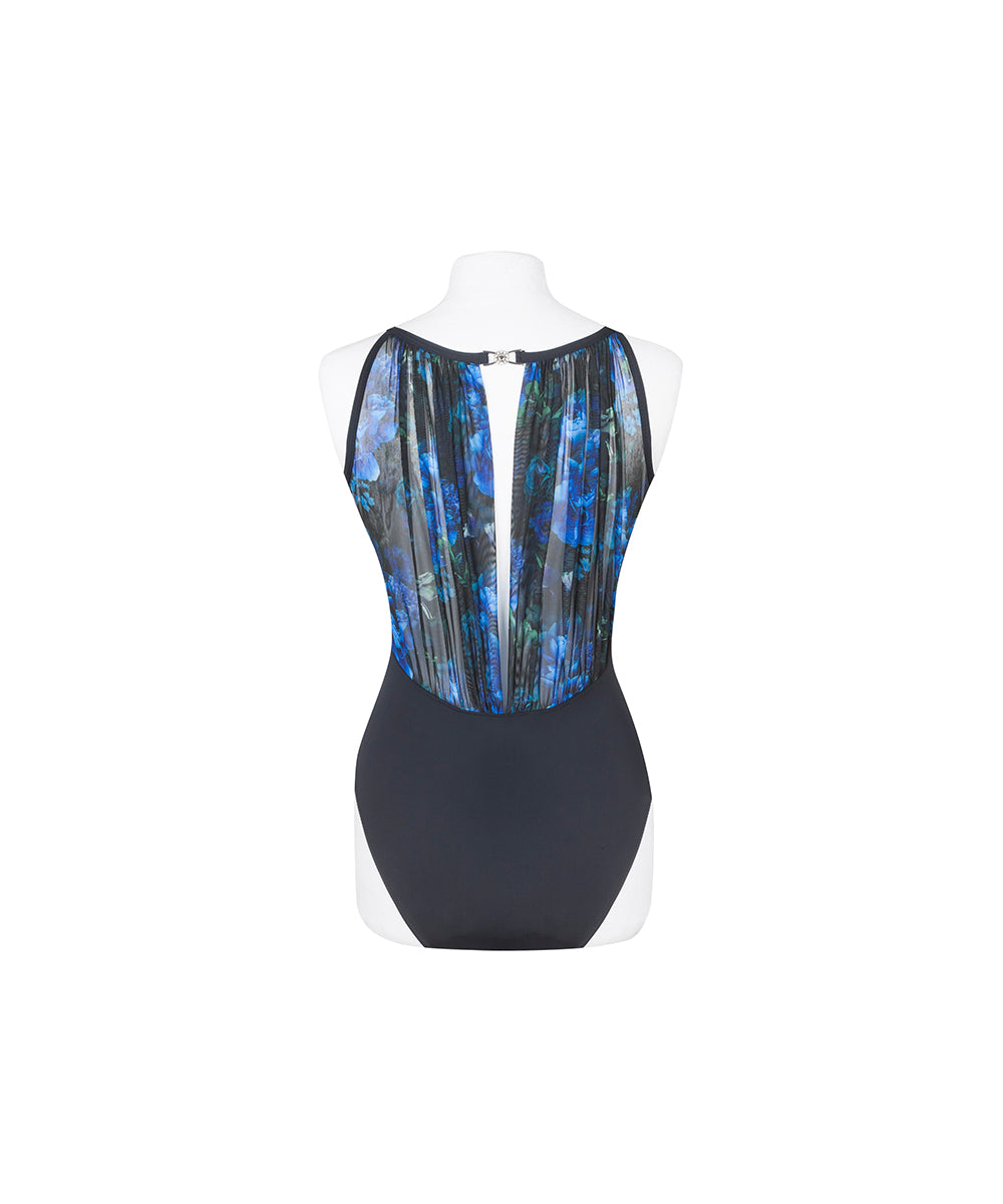 Mina Halterneck Leotard - Velvet Rose Collection