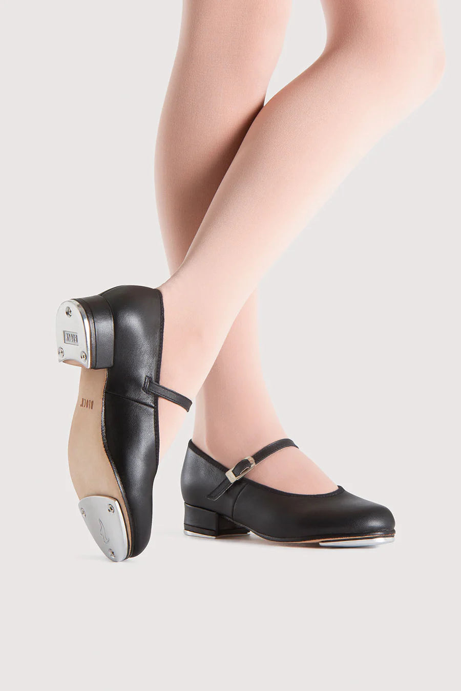 S0302G - Bloch Tap On Girls Tap Shoe - Black