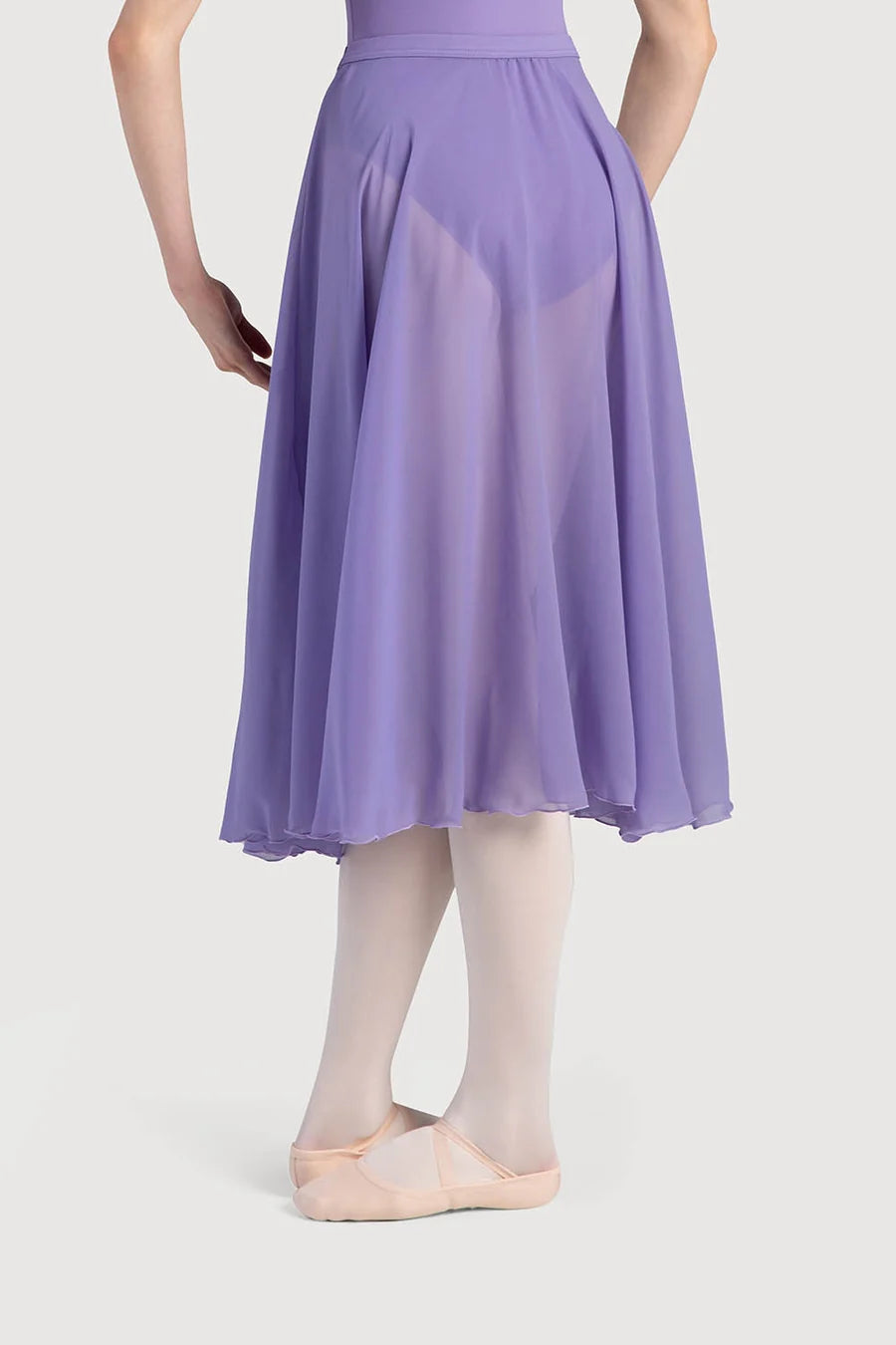 Bloch - A0321L Cambria Full Circle Chiffon Womens Skirt - Jacaranda