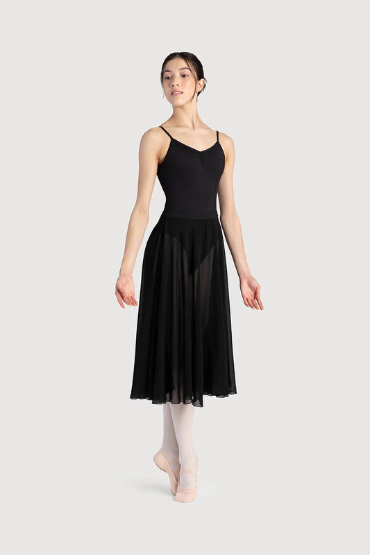 Bloch - A0321L Cambria Full Circle Chiffon Womens Skirt - Black