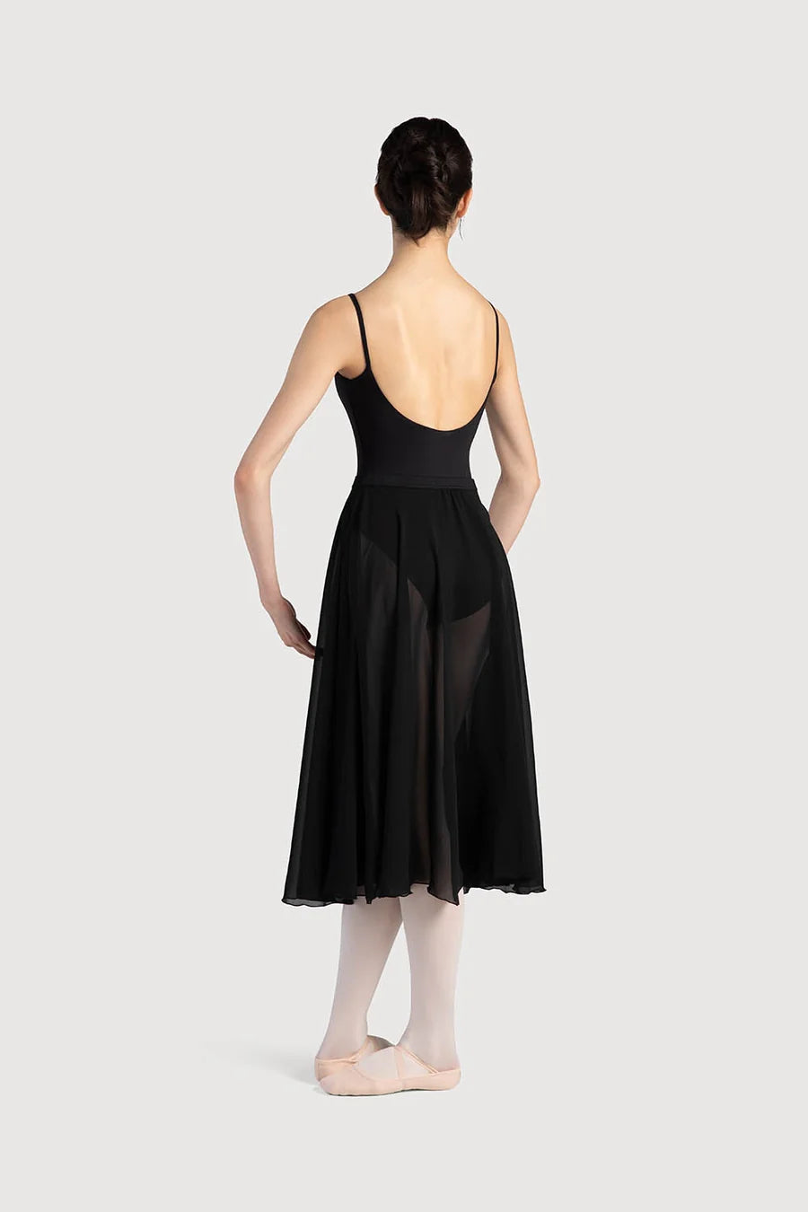 Bloch - A0321L Cambria Full Circle Chiffon Womens Skirt - Black