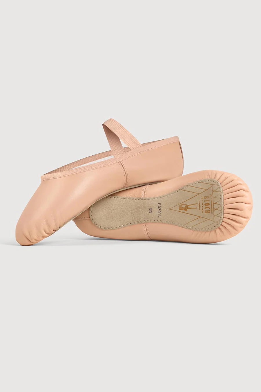 Prolite Leather Girls Ballet Flat - Pink