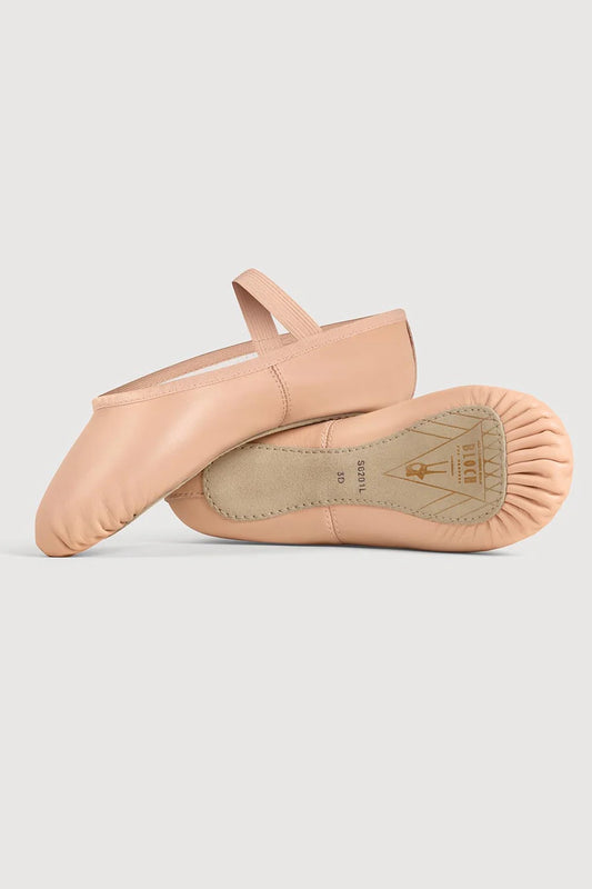 Bloch - Prolite Leather Childrens Ballet Flat - Pink