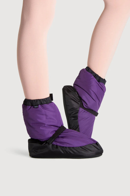 SIM5009 Adults Warmup Booties - Purple