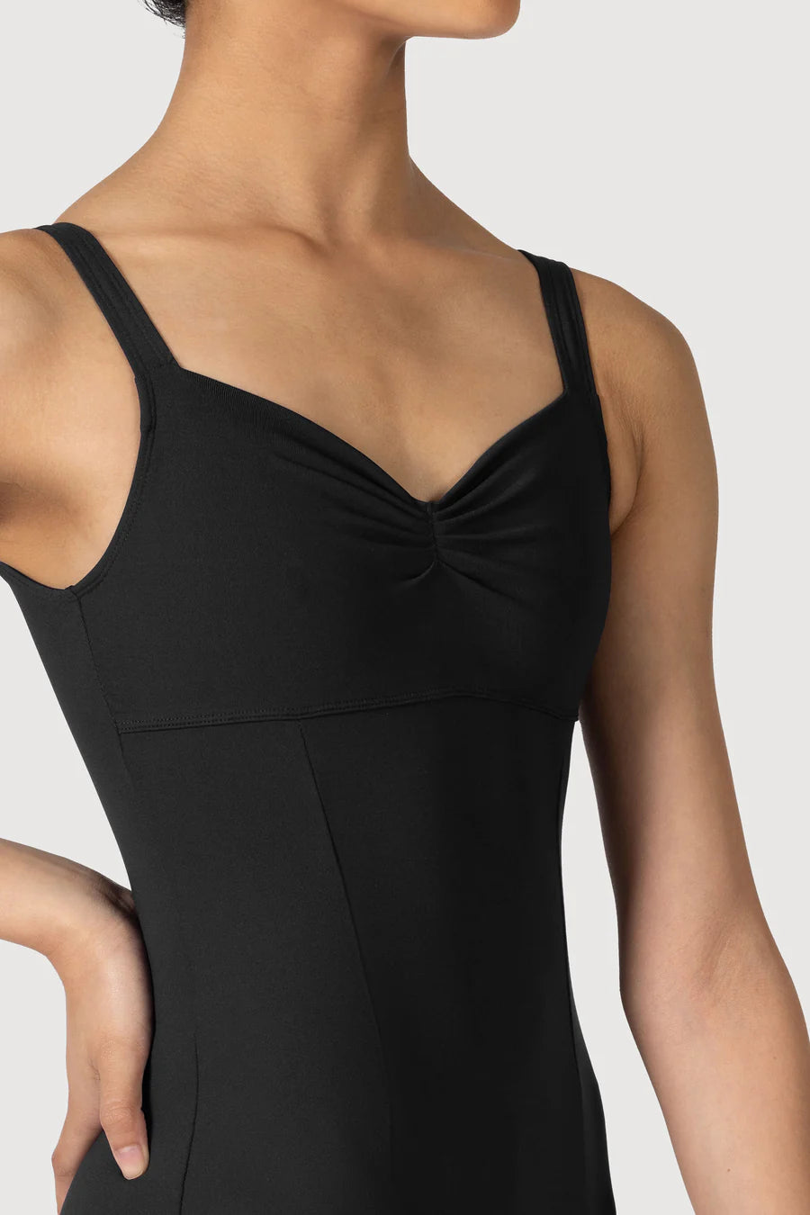 L0866L Overture Ondina Princess Seam Womens Leotard - Black