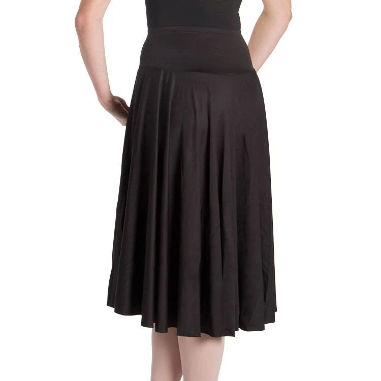 Bloch - AM523 Mirella Brianna Knee Length Womens Circle Skirt