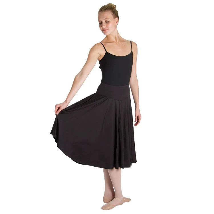 Bloch - AM523 Mirella Brianna Knee Length Womens Circle Skirt