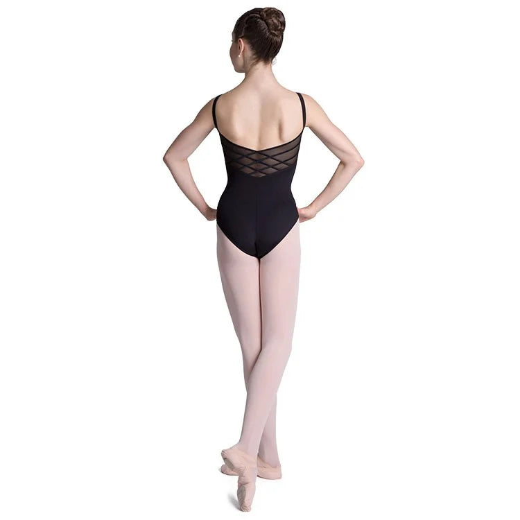 Bloch - L58820 Allnat Powermesh Womens V Back Leotard
