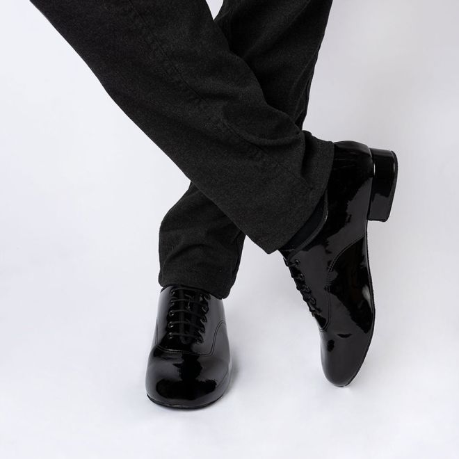 6692P Mens Patent Ballroom Shoe