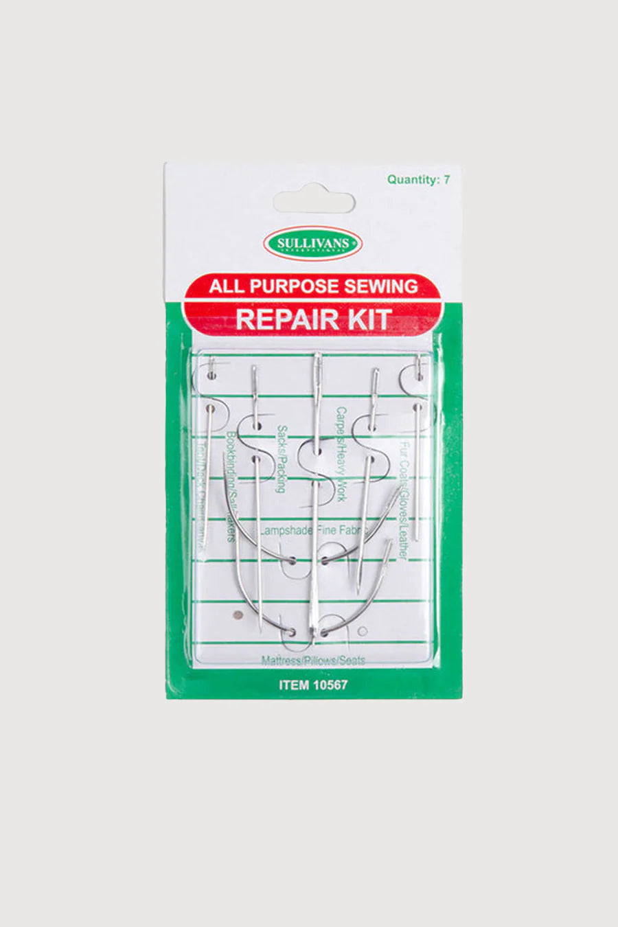 93001 Sullivans Darning Needles Repair Kit