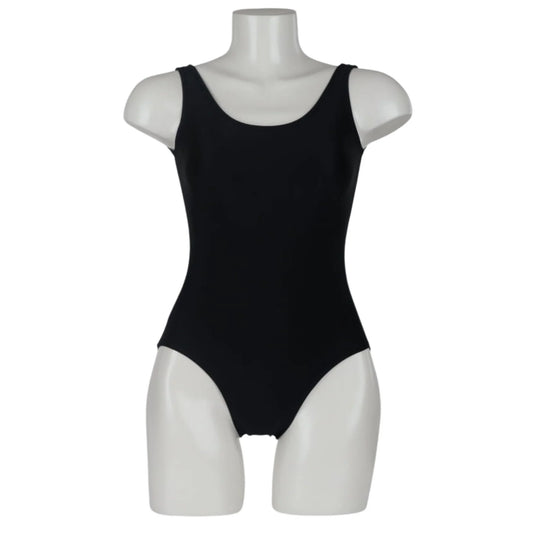 Aimee Nylon Lycra Leotard - Child Black