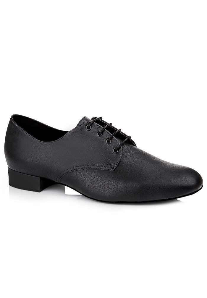 Kelly Mens Ballroom Dance Shoe - Black Leather - Wide Fitting