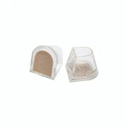 Heel Protectors with Suede Tip