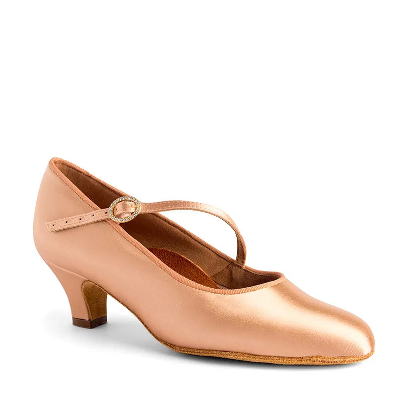 ICS RoundToe SingleStrap - Peach Satin