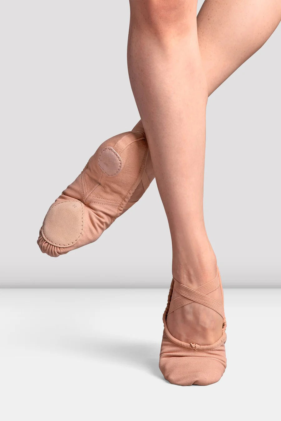 S0233L Ladies Perfectus Canvas Ballet Shoes