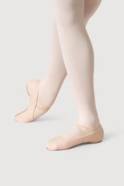 S0284L - Bloch Performa Stretch Canvas Womens Ballet Flat - Theatrical Pink