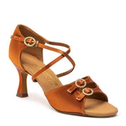 NEW - S4014 - Tan Satin