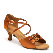 NEW - S4014 - Tan Satin