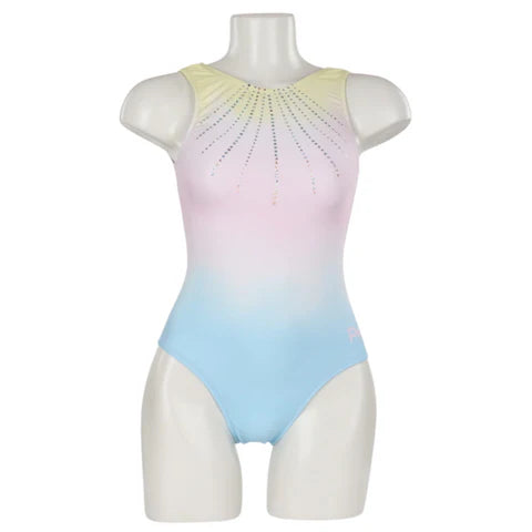 SGY913 Gymnastic Leotard - Sherbert Blue - Micro Dri