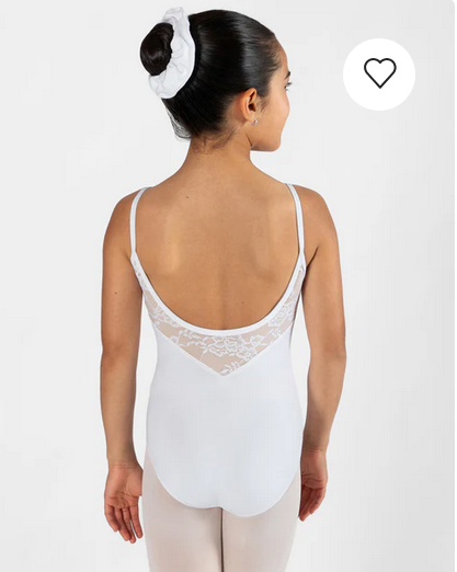 Grace Lace Camisole Leotard - Child