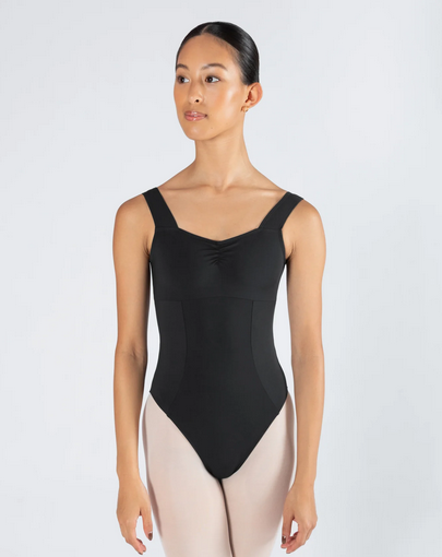 Cleo Camisole Leotard - Adult Black