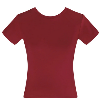 Olympia Fitted Tee - Crimson Red - Limited Edition