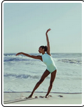 Sienna Mesh Leotard - Adult Mint