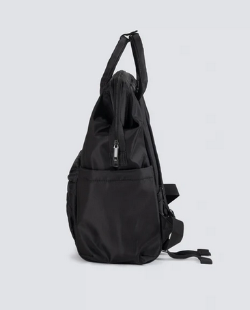 Nova Quilted Backpack - Black Large