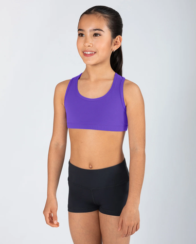 Addison Crop Top - Childs Black